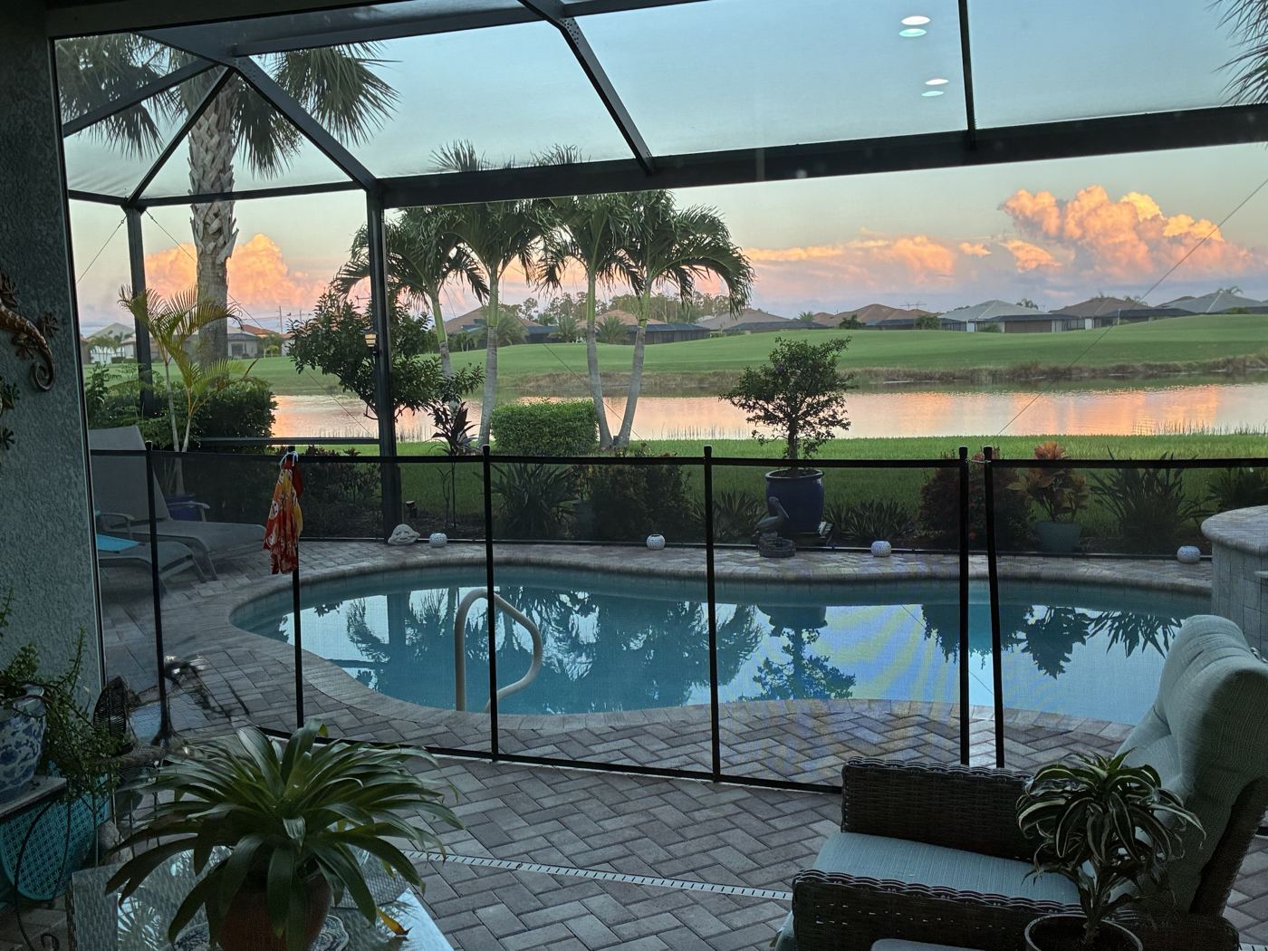 Easy weekly pool care