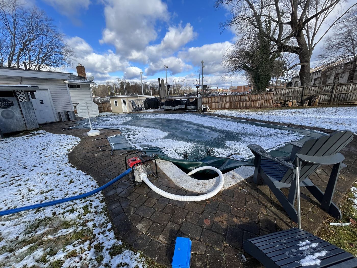 Winterizing and pump-down